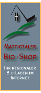 Werbebanner Bio Shop